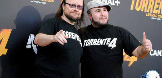 Santiago Segura y Kiko Rivera