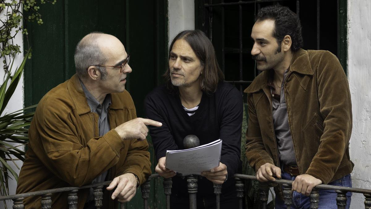 Luis Tosar, Rafael Cobos y Jesús Carroza